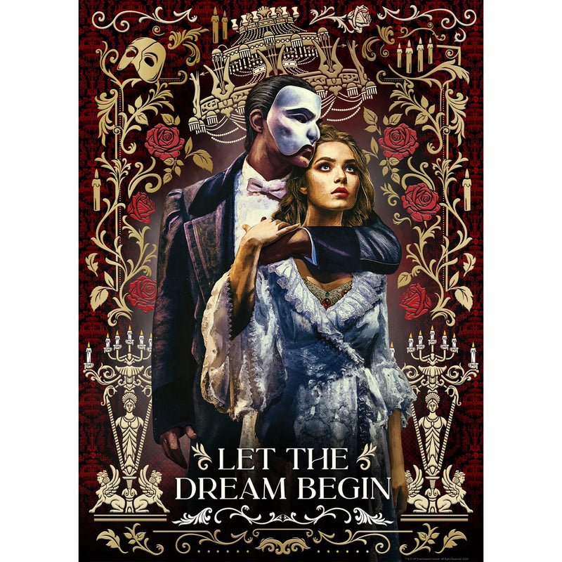 The Phantom of the Opera - Puzzel 1000 stukjes - Gibsons G7188, print