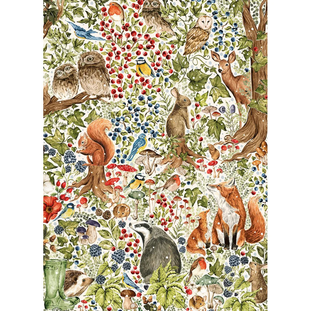 Woodland Wildlife - Puzzel 1000 stukjes - Gibsons G7217