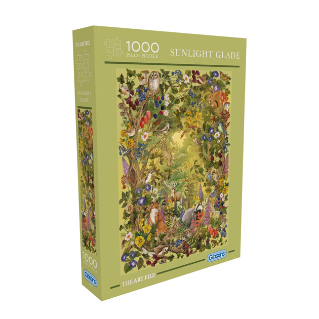 Sunlight Glade - Puzzel 1000 stukjes - Gibsons G7225, doos