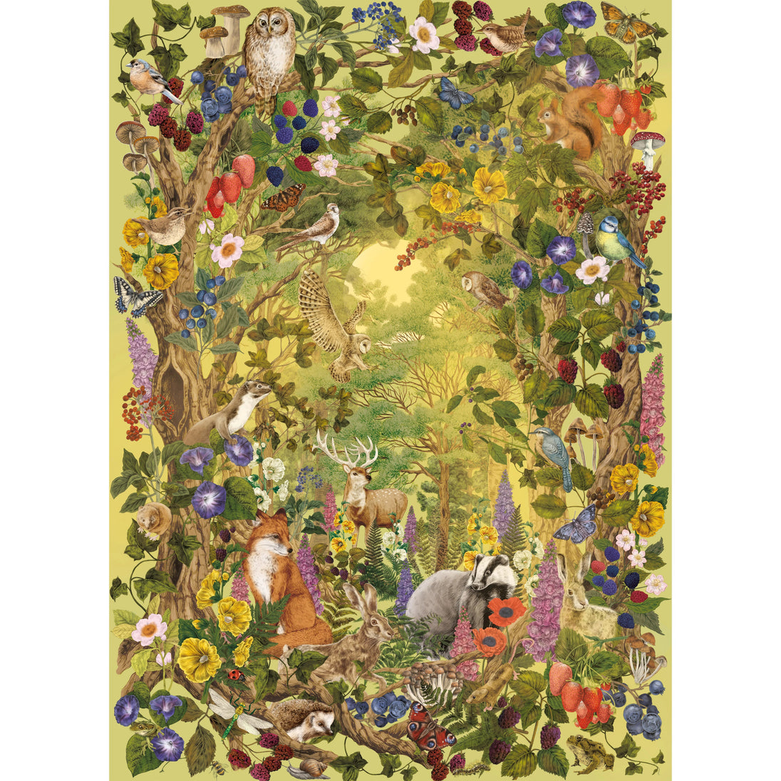 Sunlight Glade - Puzzel 1000 stukjes - Gibsons G7225, print