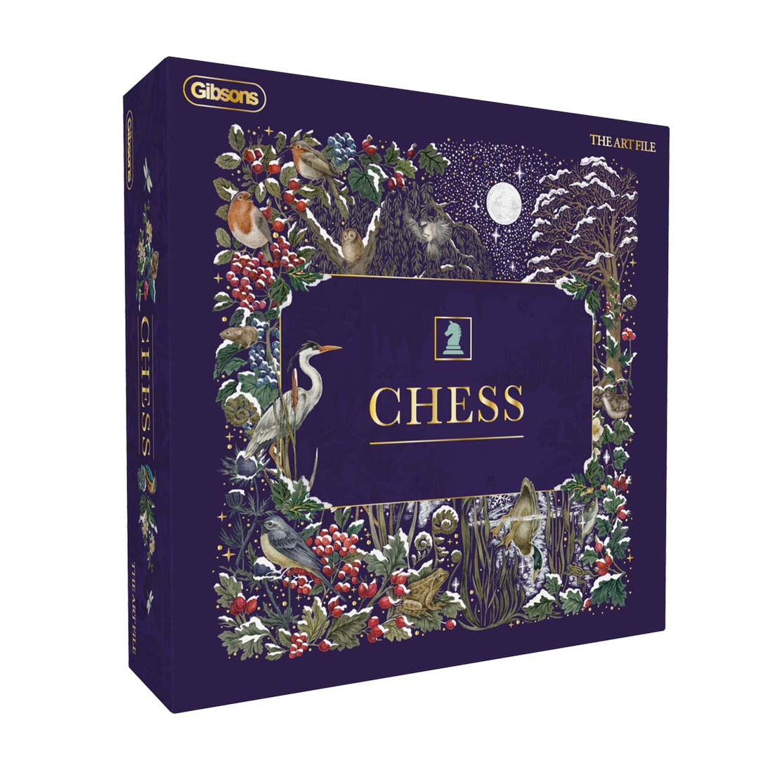 Chess - The Art File van Gibsons, doos