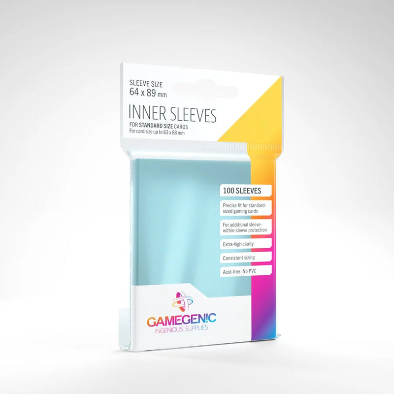 Gamegenic Inner sleeves - 64 x 89mm