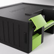 Gamegenic Game Castle - zwart/groen, clipmechanisme