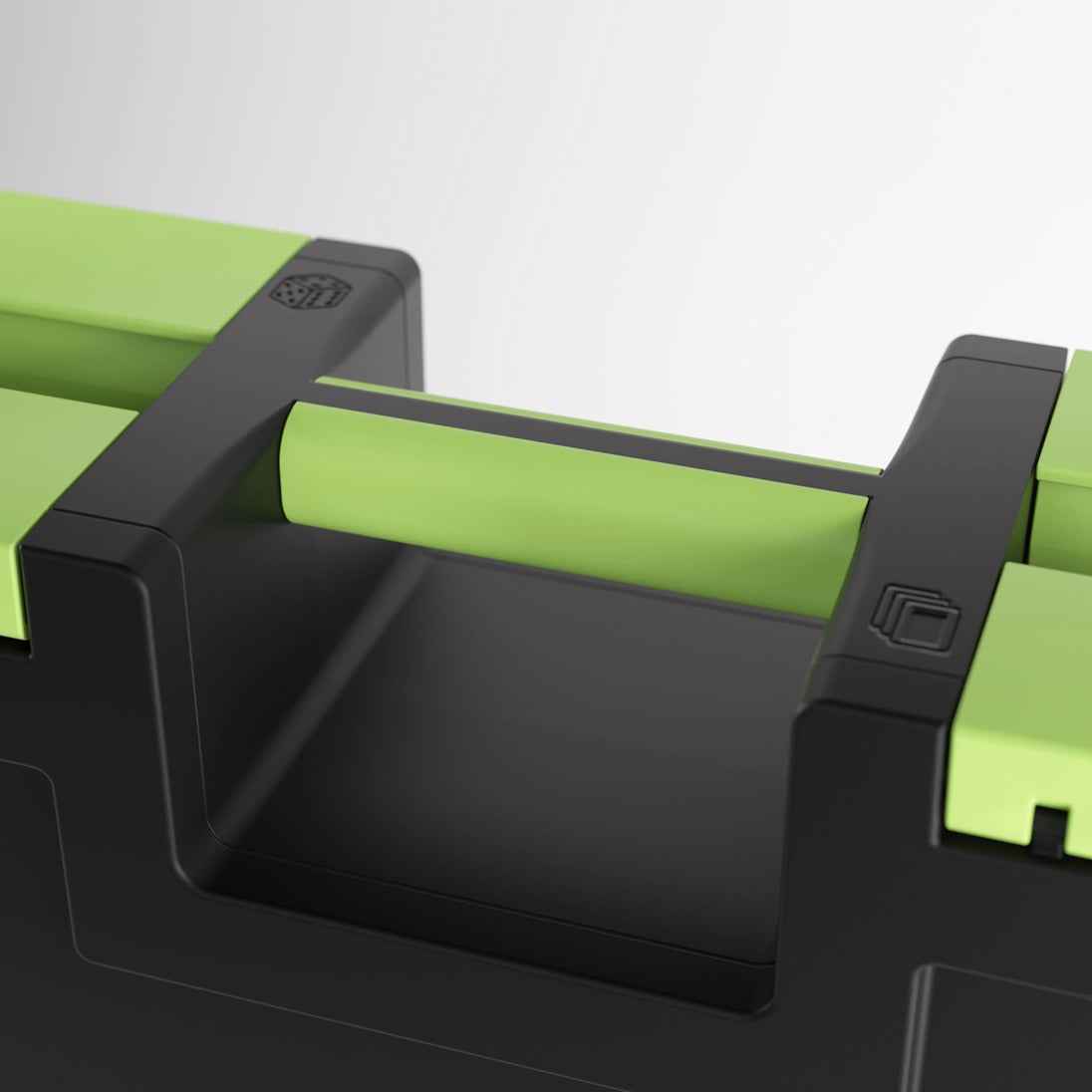 Gamegenic Game Castle - zwart/groen, handvat met aanuidingen