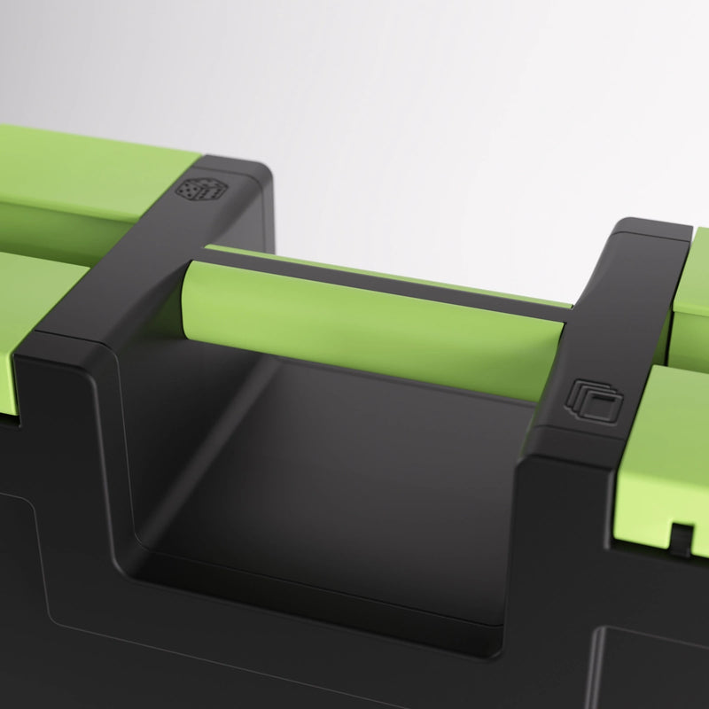Gamegenic Game Castle - zwart/groen, handvat met aanuidingen