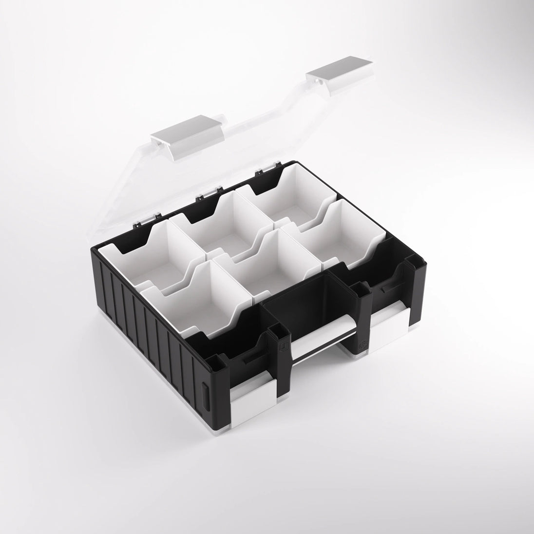 Game Castle - zwart/wit/helder, open kaartenkant