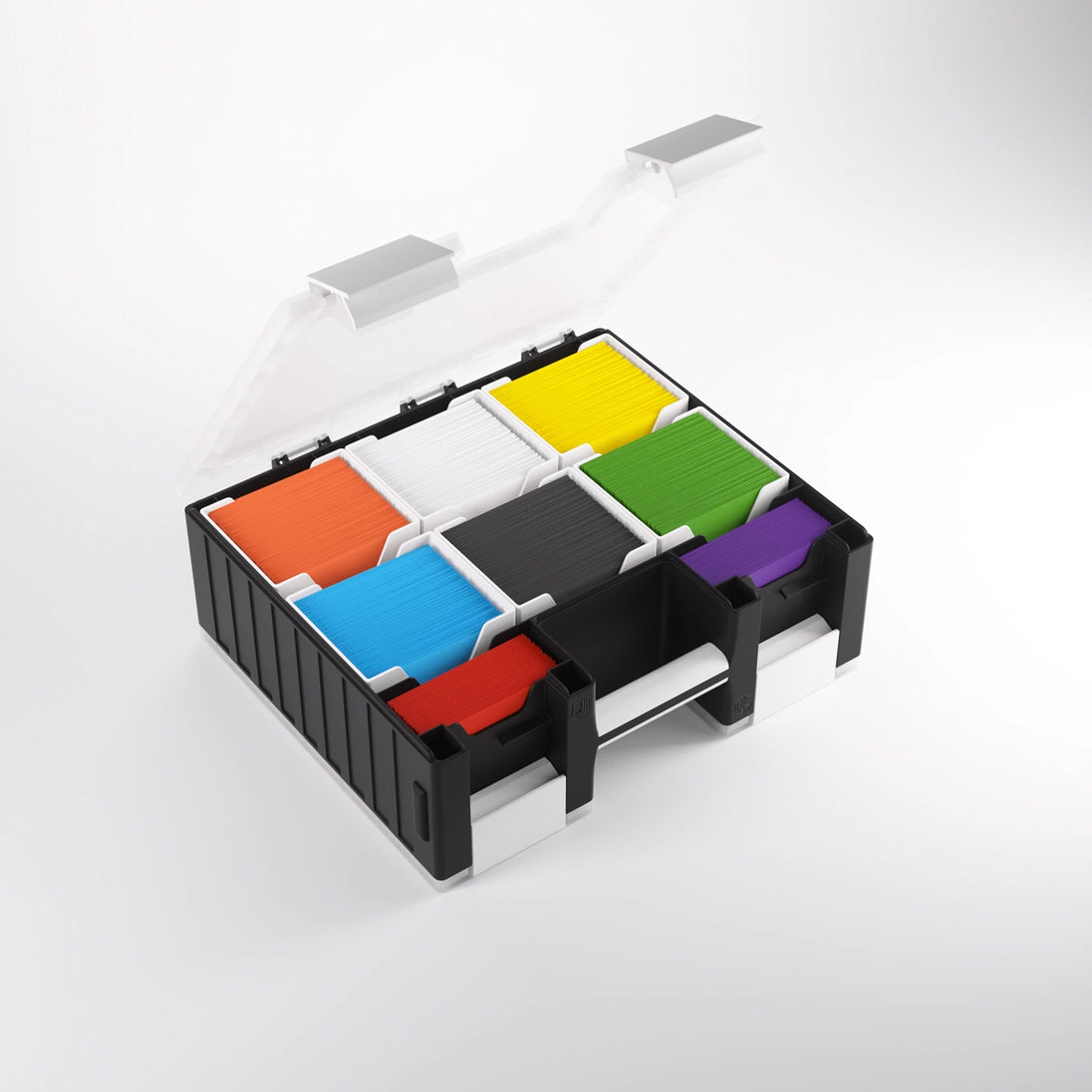 Game Castle - zwart/wit/helder, open met kaarten
