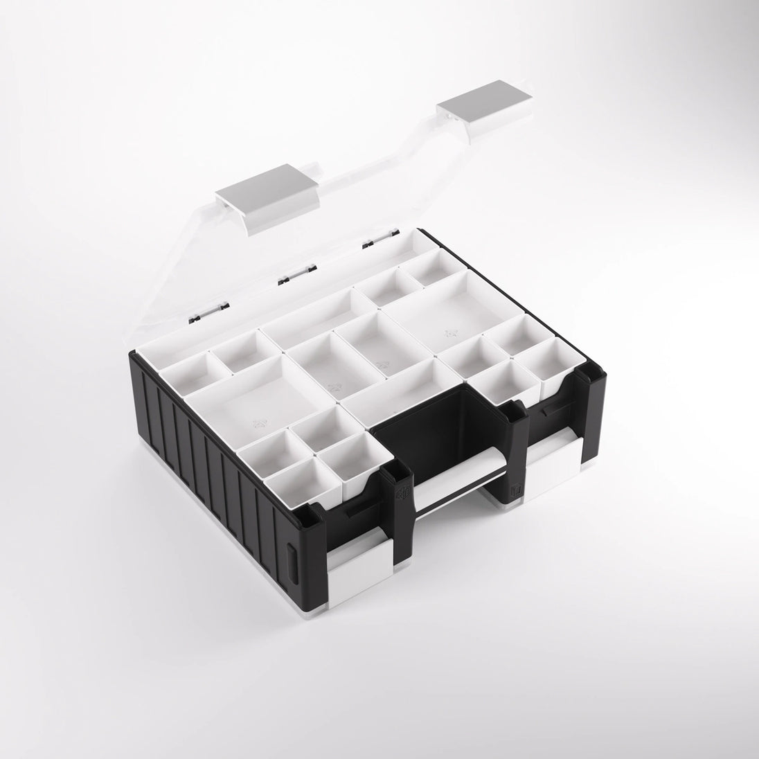 Game Castle - zwart/wit/helder, open accessoireskant