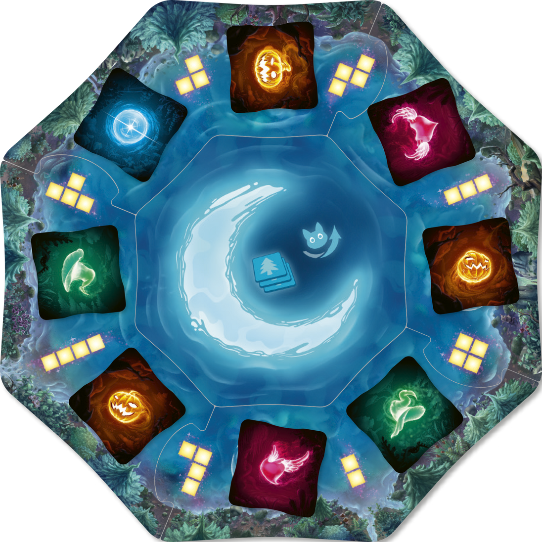 Wispwood - bordspel van White Goblin Games, bord