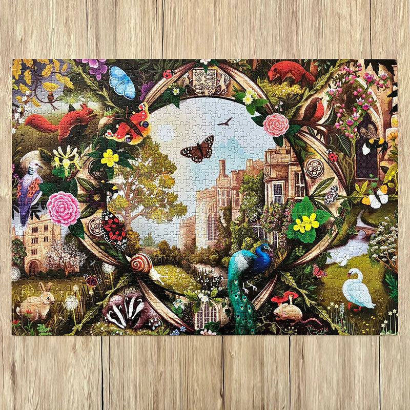 Haddon Hall - Puzzel 1000 stukjes - Gibsons G7154