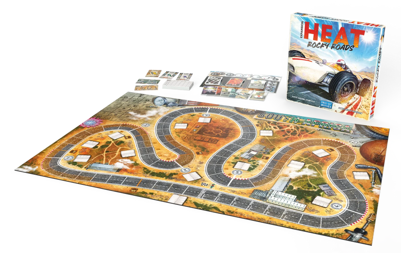 Heat Rocky Roads - uitbreiding, alle componenten