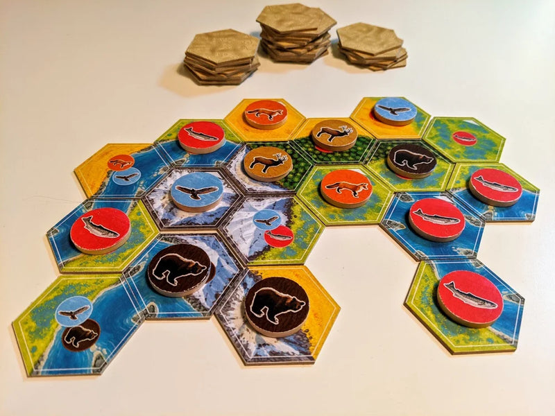 Cascadia - Bordspel van White Goblin Games, tegels