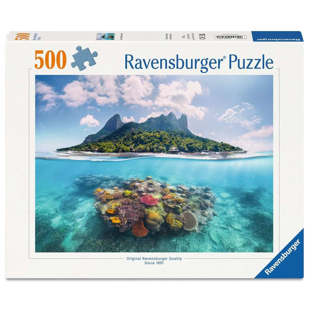 Island waterscapes - Puzzel 500 stukjes - Ravensburger 12001798, doos