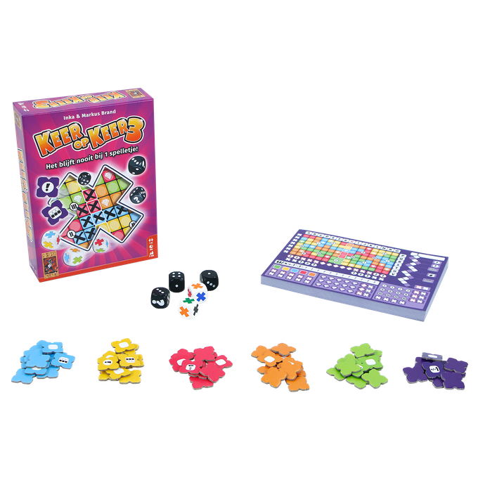Keer op Keer 3 - Dobbelspel van 999 Games