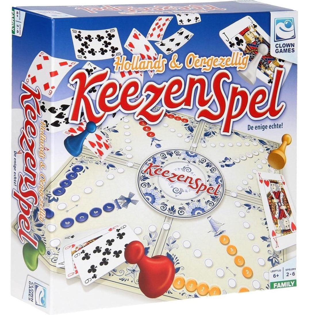 Keezenspel, doos
