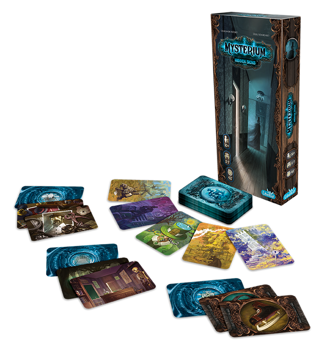 Mysterium Hidden Signs - uitbreiding, doos en kaarten