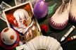 Spelillustratie met clown uit Mysterium Park