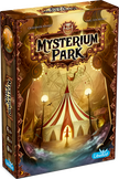 Voorkant van de gesloten doos van Mysterium Park