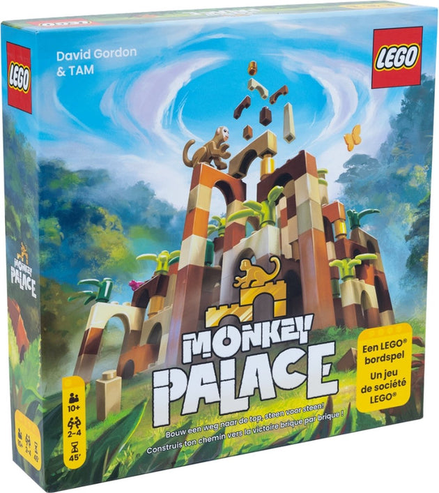 Gesloten doos voorkant van LEGO® Monkey Palace bordspel