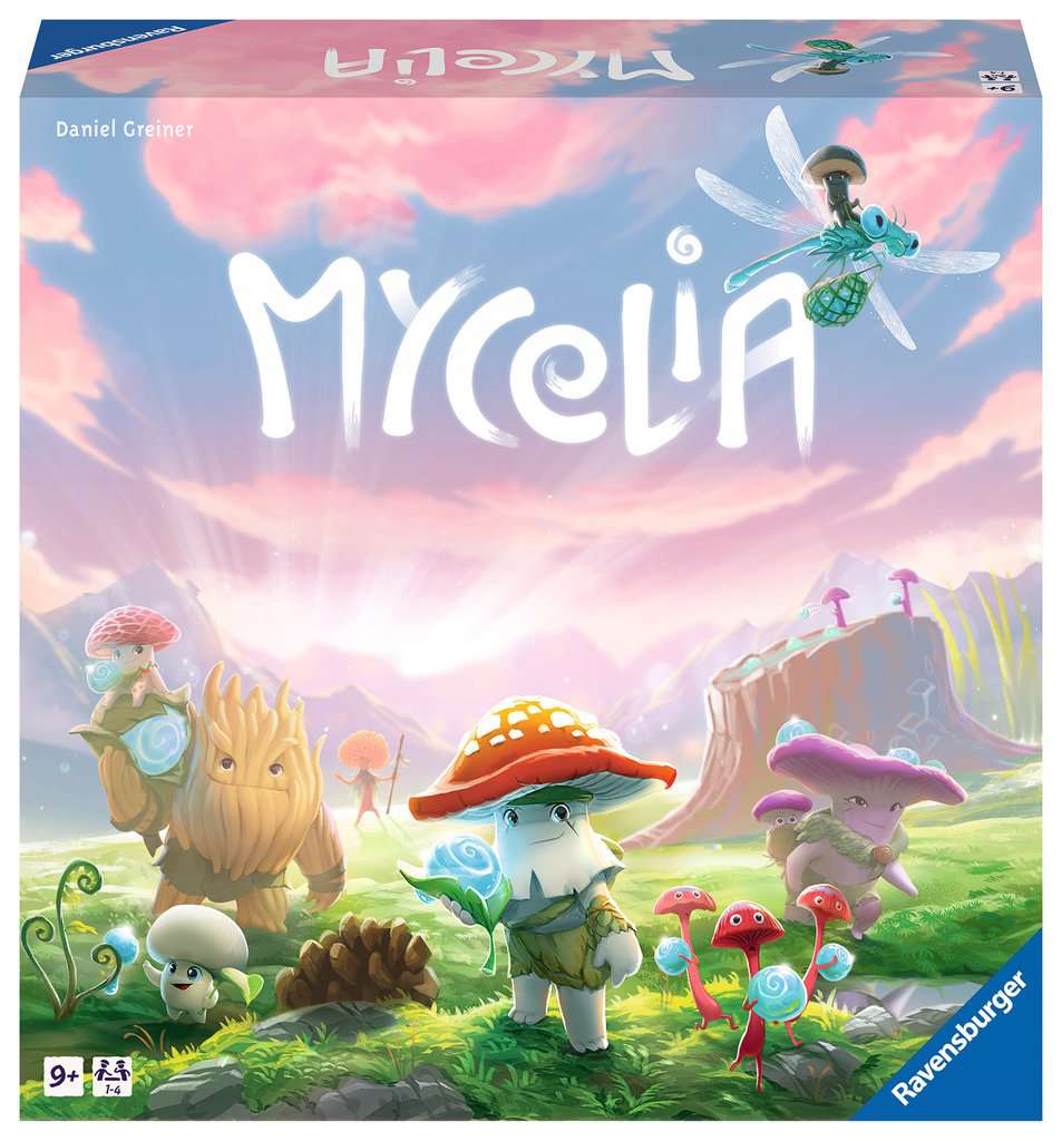 Vooraanzicht van Mycelia bordspel doos