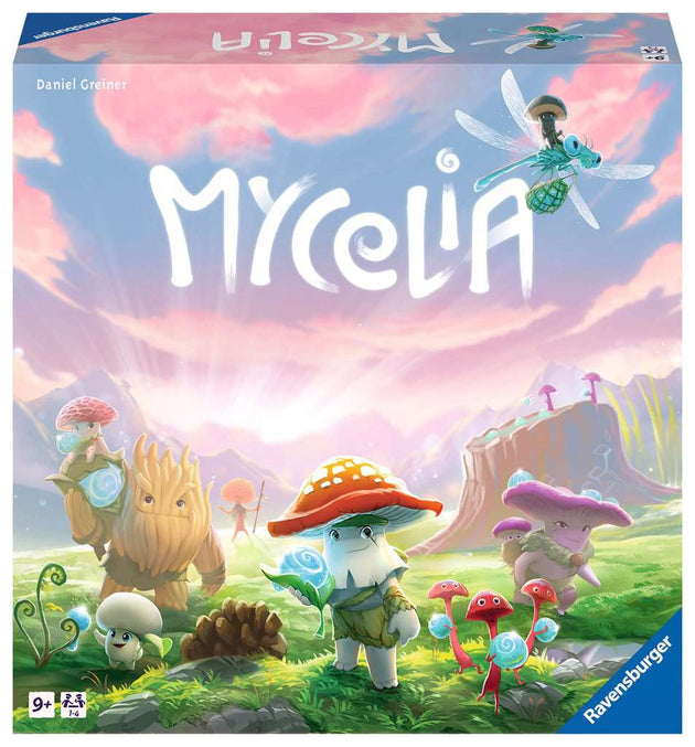 Vooraanzicht van Mycelia bordspel doos