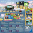 Achterkant van Mycelia bordspel doos met speluitleg