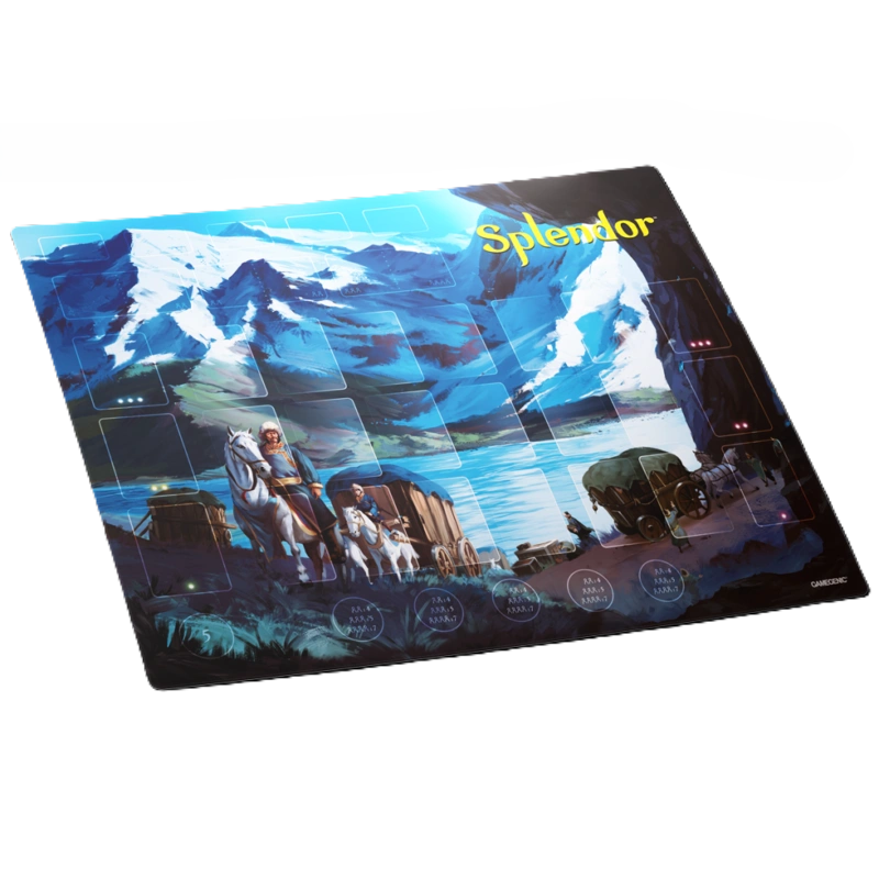 Splendor™ Game mat, mat uitgerold