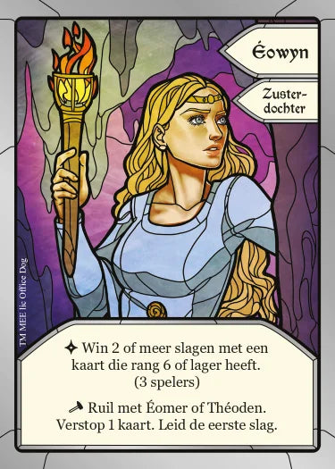 LotR - The Two Towers - Trick‑taking Game, kaart van Eowin