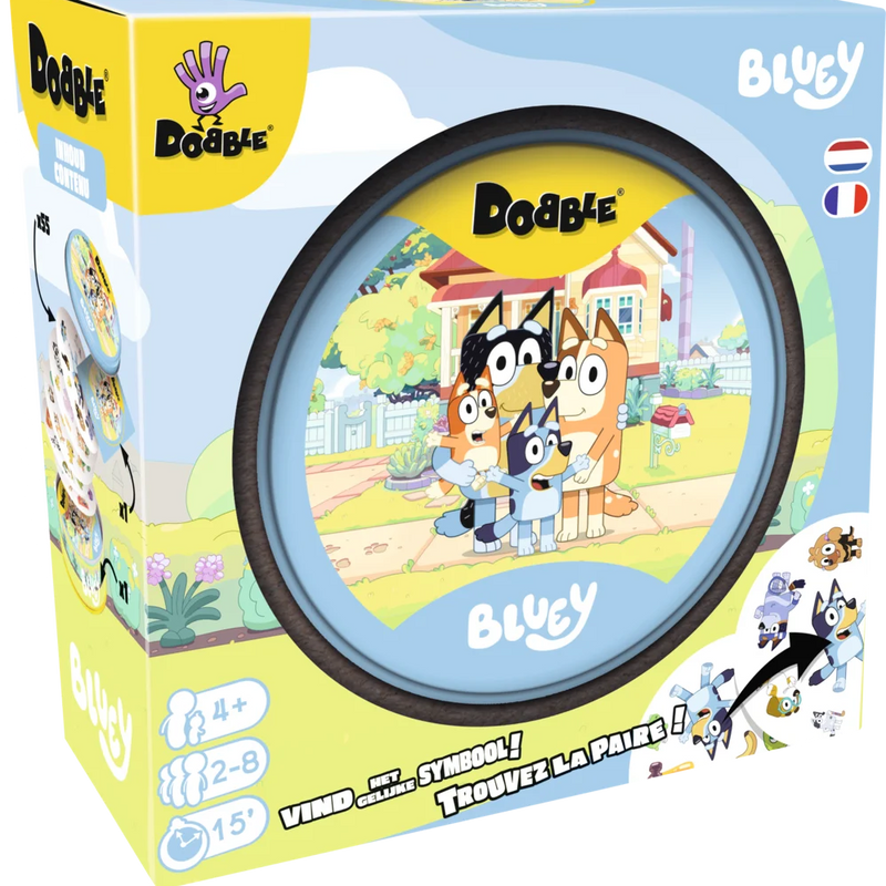 Dobble Bluey - kaartspel van Zygomatic, doos