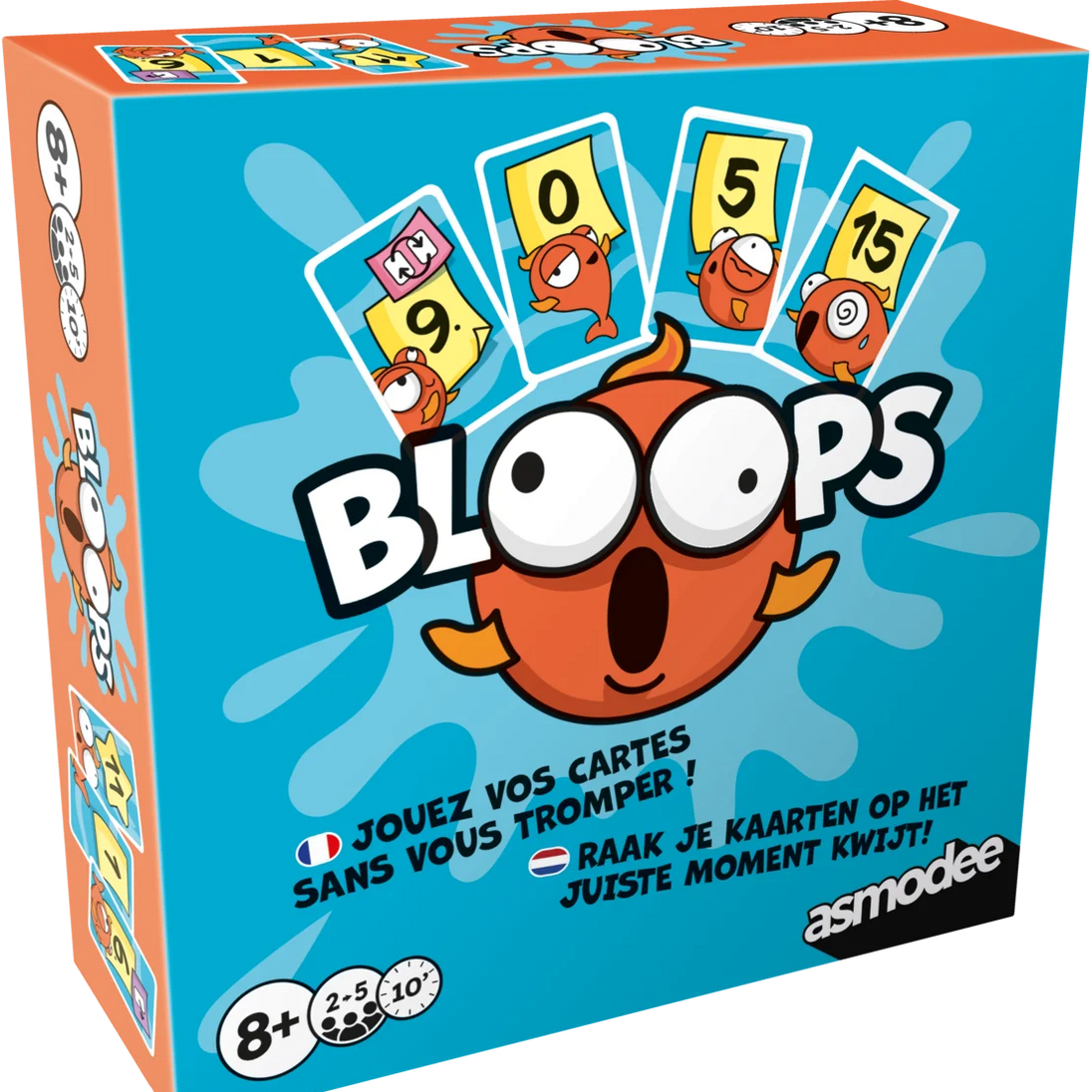 Bloops - Hylarisch kaartspel van Zygomatic, doos