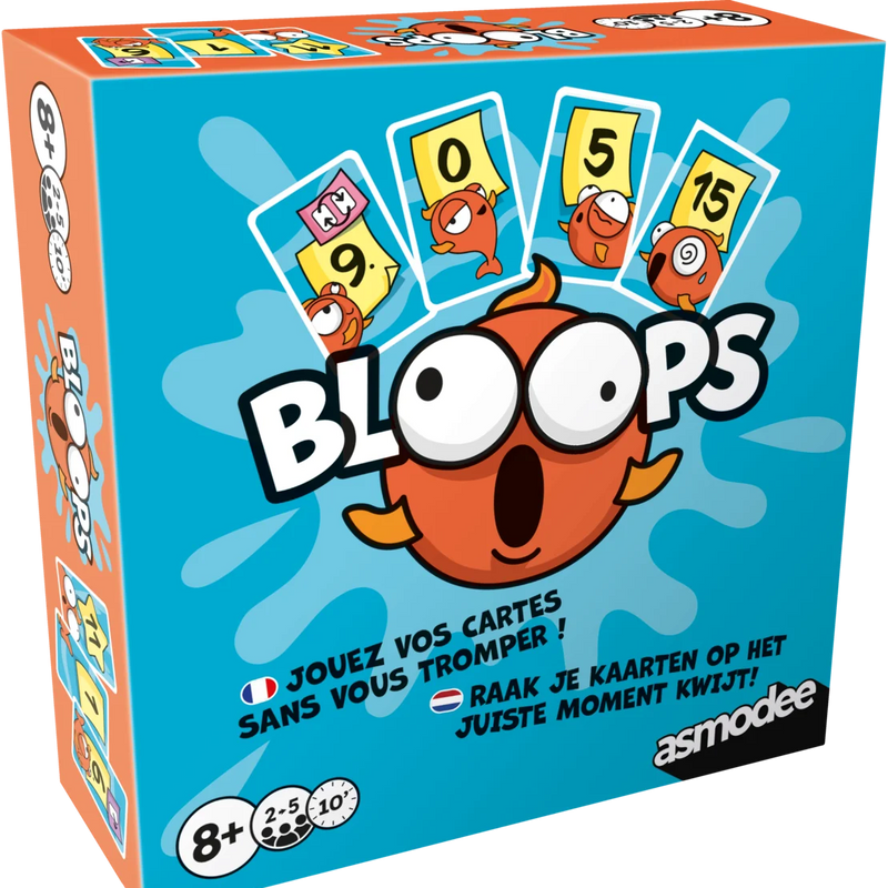 Bloops - Hylarisch kaartspel van Zygomatic, doos