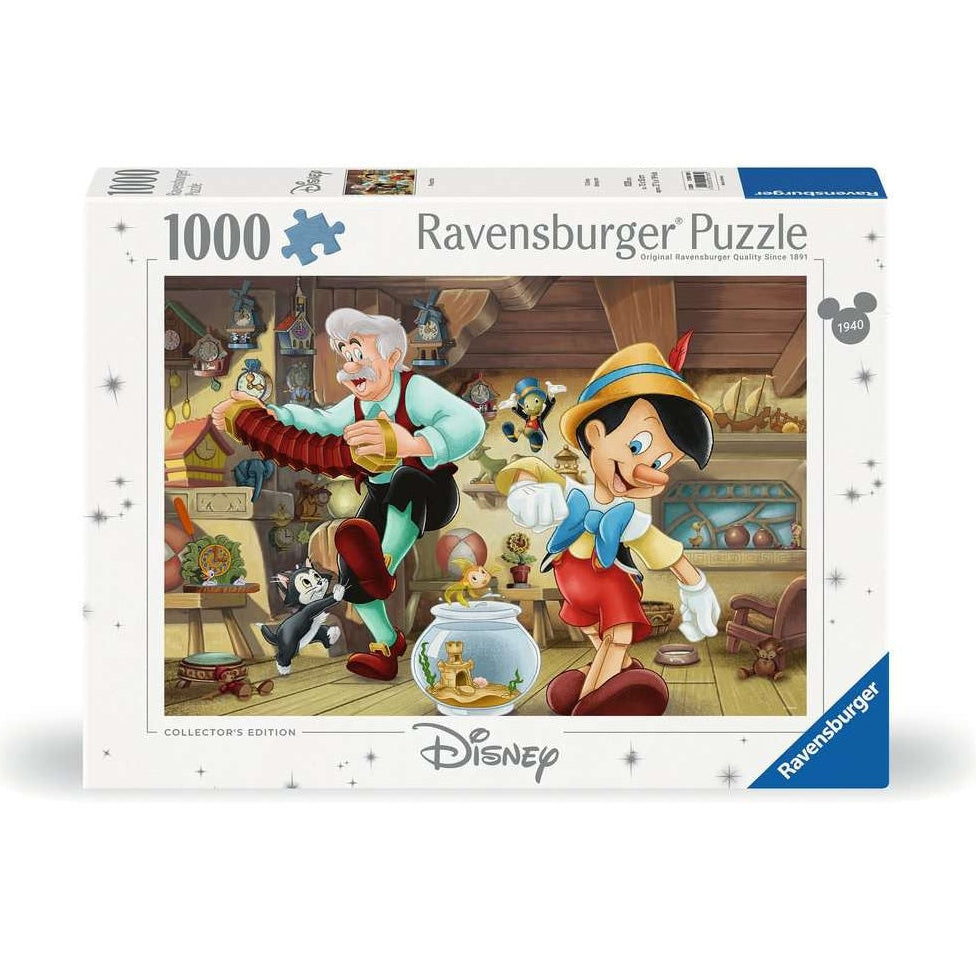 Disney Pinocchio - Puzzel 1000 stukjes - Ravensburger 12000108, doos
