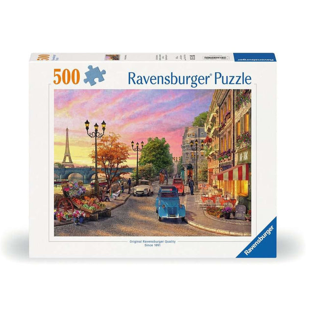 Avondsfeer in Parijs - Puzzel 500 stukjes - Ravensburger 12000149