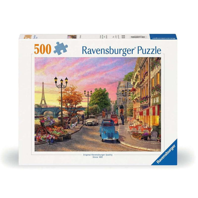 Avondsfeer in Parijs - Puzzel 500 stukjes - Ravensburger 12000149