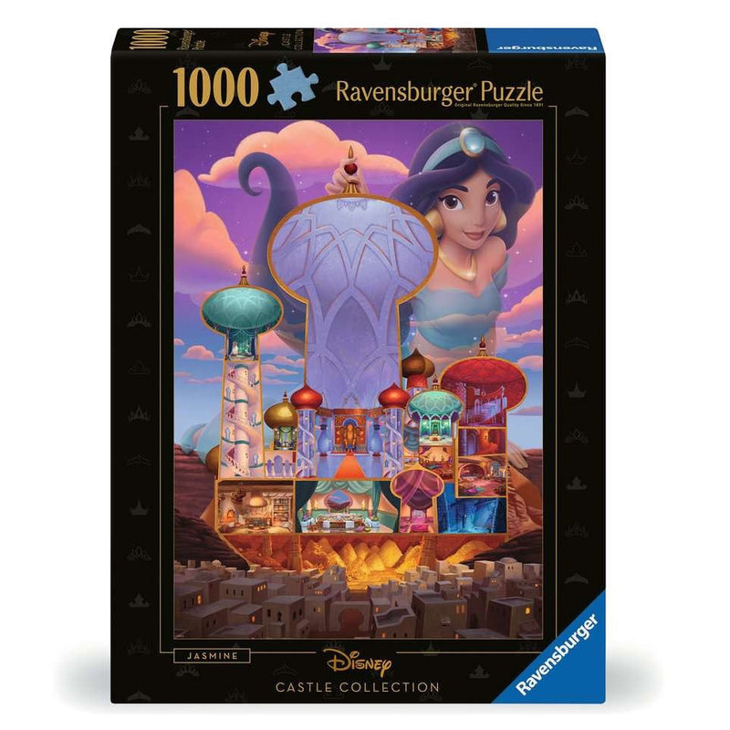 Disney Castles: Jasmine - Puzzel 1000 stukjes - Ravensburger 12000258, doos
