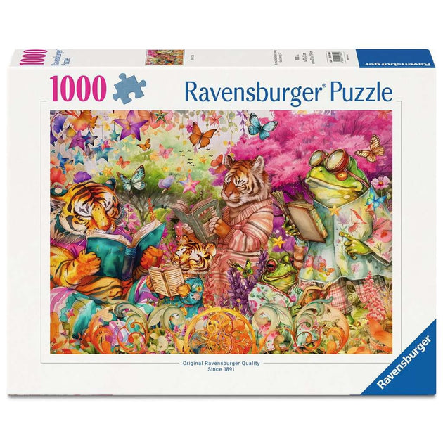 Bookclub - Puzzel 1000 stukjes - Ravensburger 12001856, doos