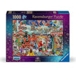 Santa's steam train Grotto - Puzzel 1000 stukjes - Ravensburger 12001583, voorkant van de doos