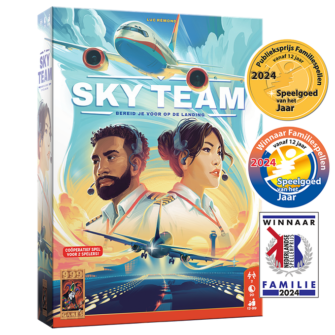 Sky Team bordspel doos voorzijde