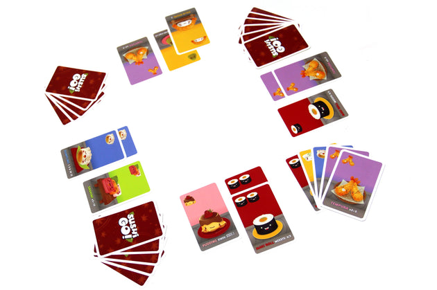 Sushi Go! - kaartspel van White Goblin Games, kaarten