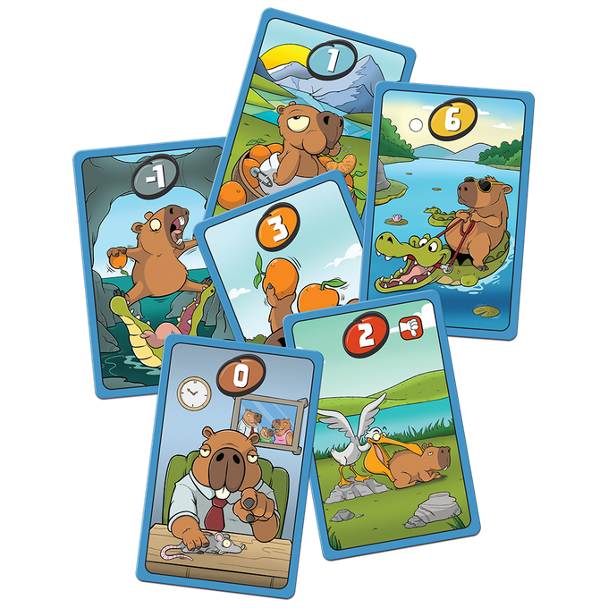 Swapybara - kaartspel van 999 Games, kaarten