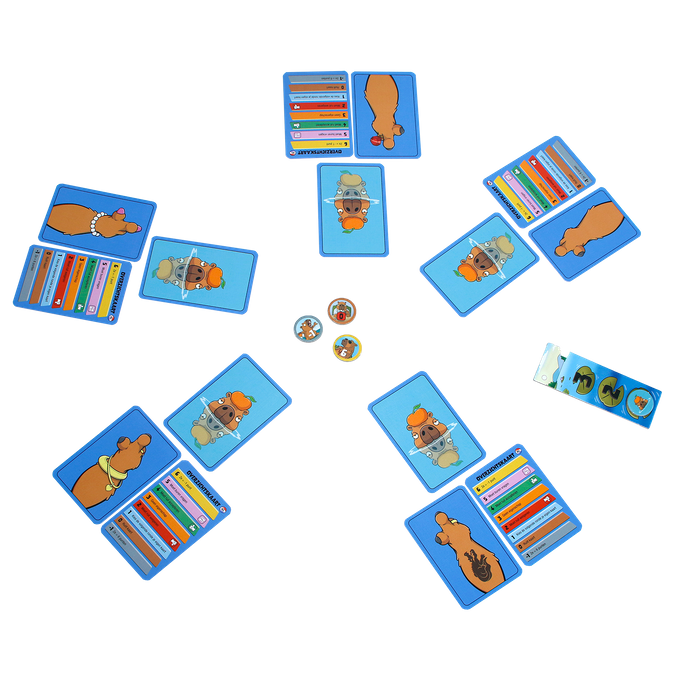 Swapybara - kaartspel van 999 Games, spel op tafel