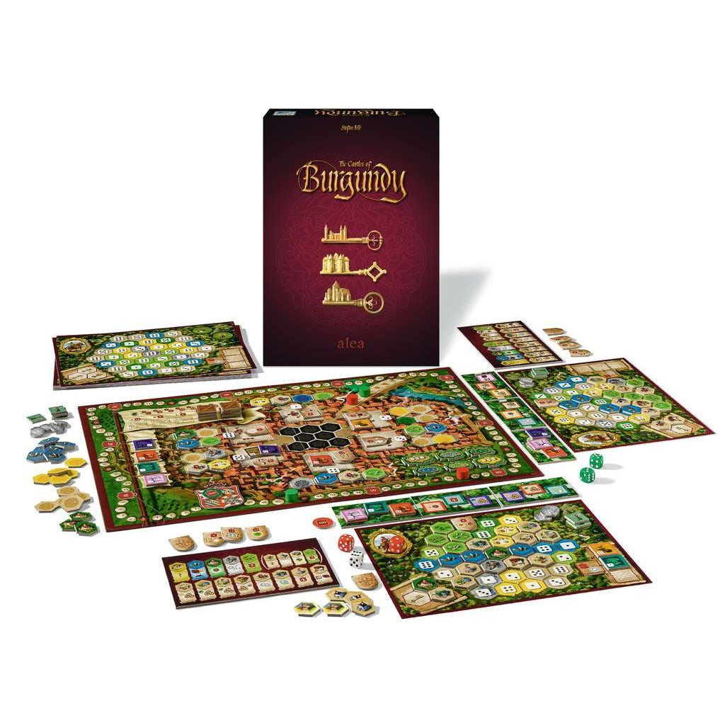 The Castles of Burgundy - Bordspel van Ravensburger-Alea
