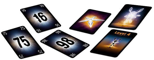 The Mind - kaartspel, kaarten