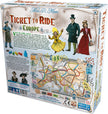 Ticket to Ride Europe gesloten doos achterkant