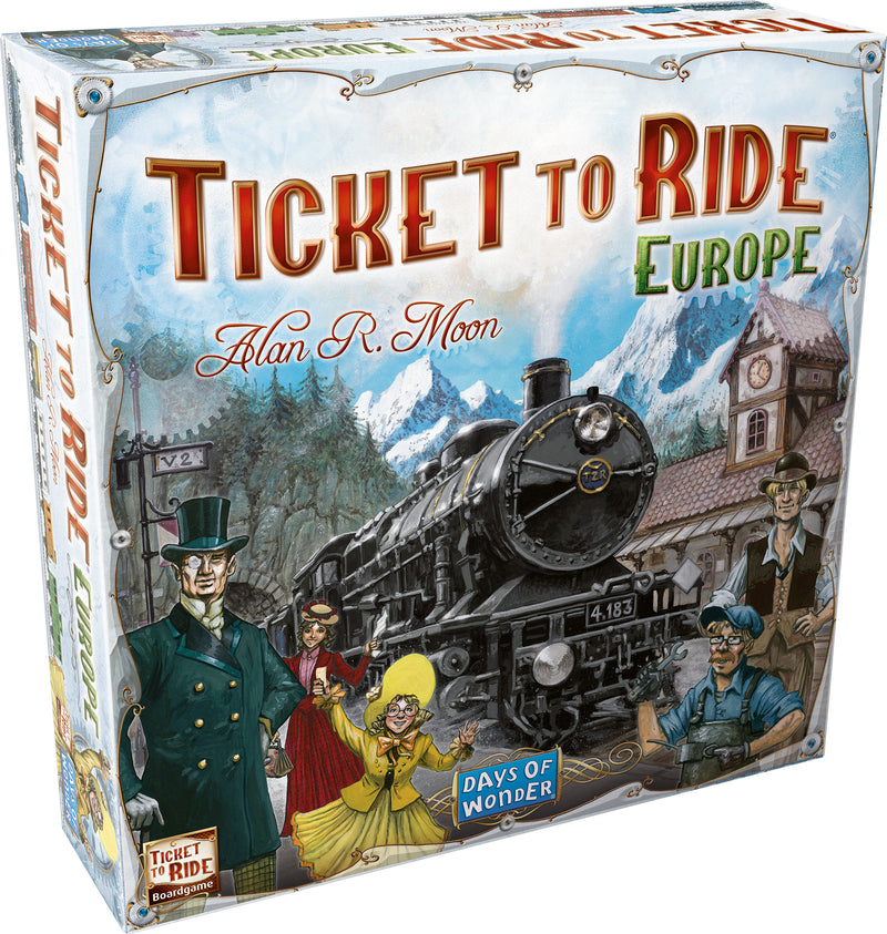 Ticket to Ride Europe doos voorkant
