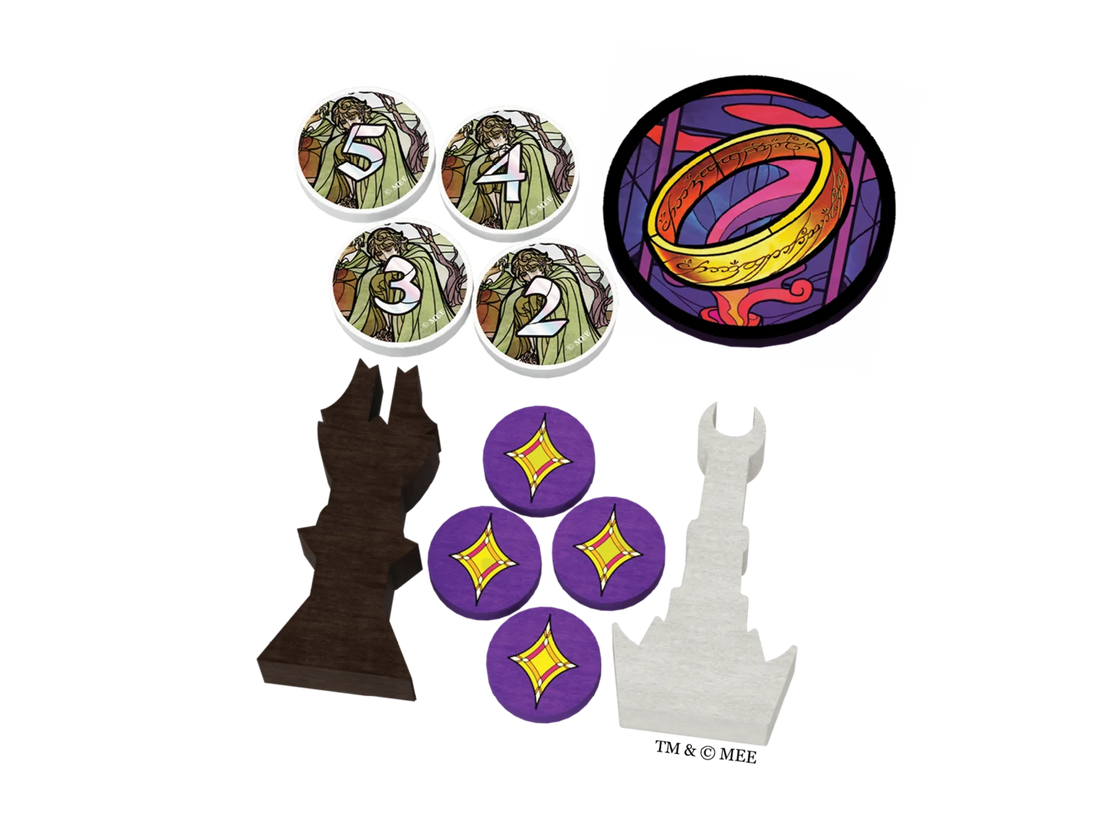 LotR - The Two Towers - Trick‑taking Game, fiches