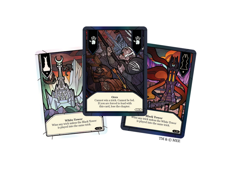LotR - The Two Towers - Trick‑taking Game, kaarten