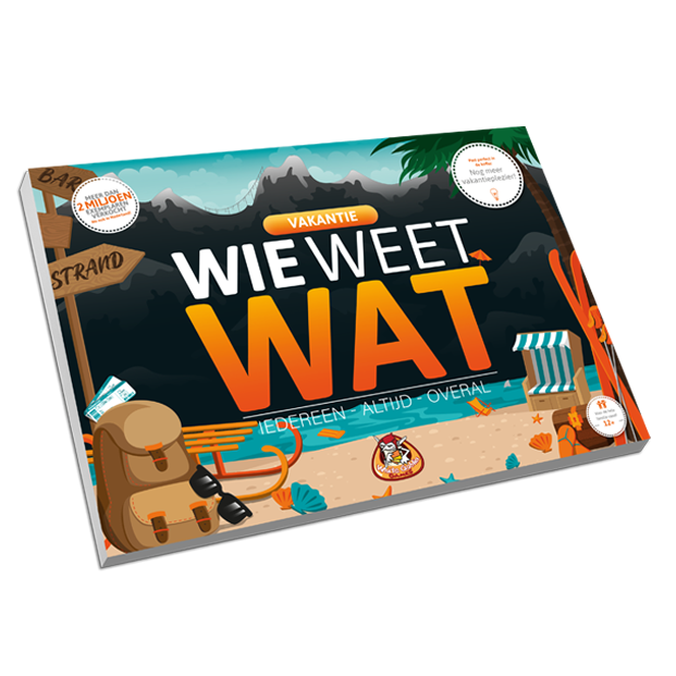 Wie weet wat: Vakantie, quizspel van White Goblin Games