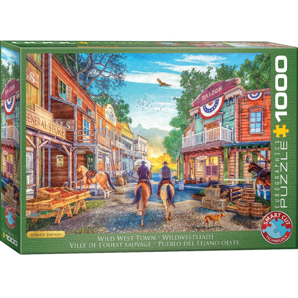 Wild West Country - Puzzel 1000 stukjes - Eurographics 6000-6028, doos