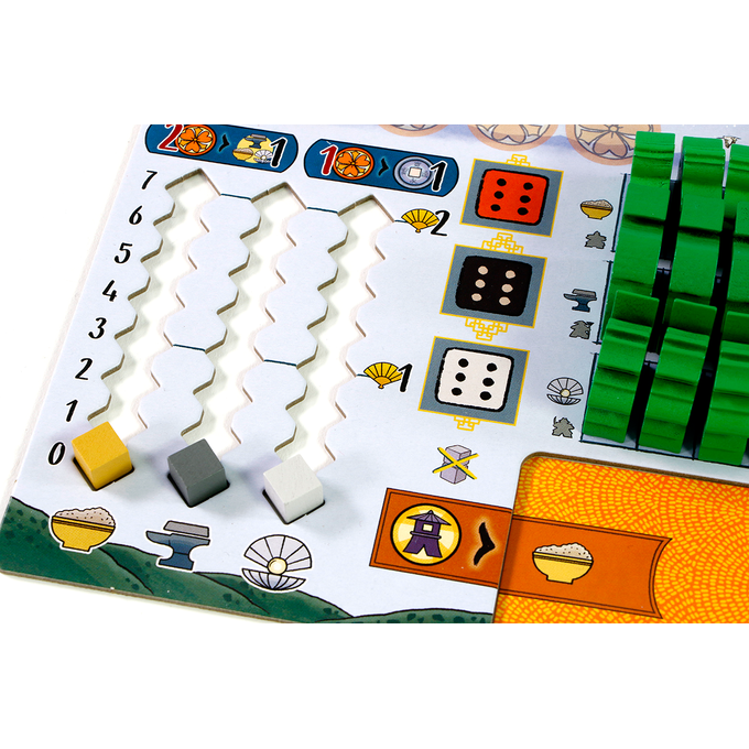 Het Witte Kasteel van Himeji - Bordspel van 999 Games